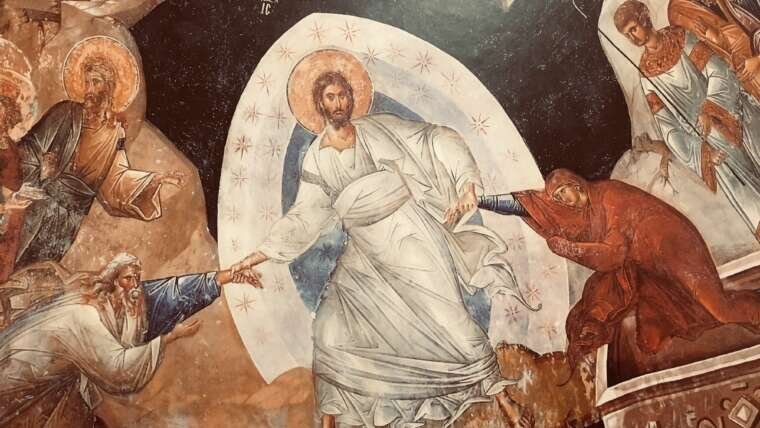 The Fallen World. The Risen Christ.
